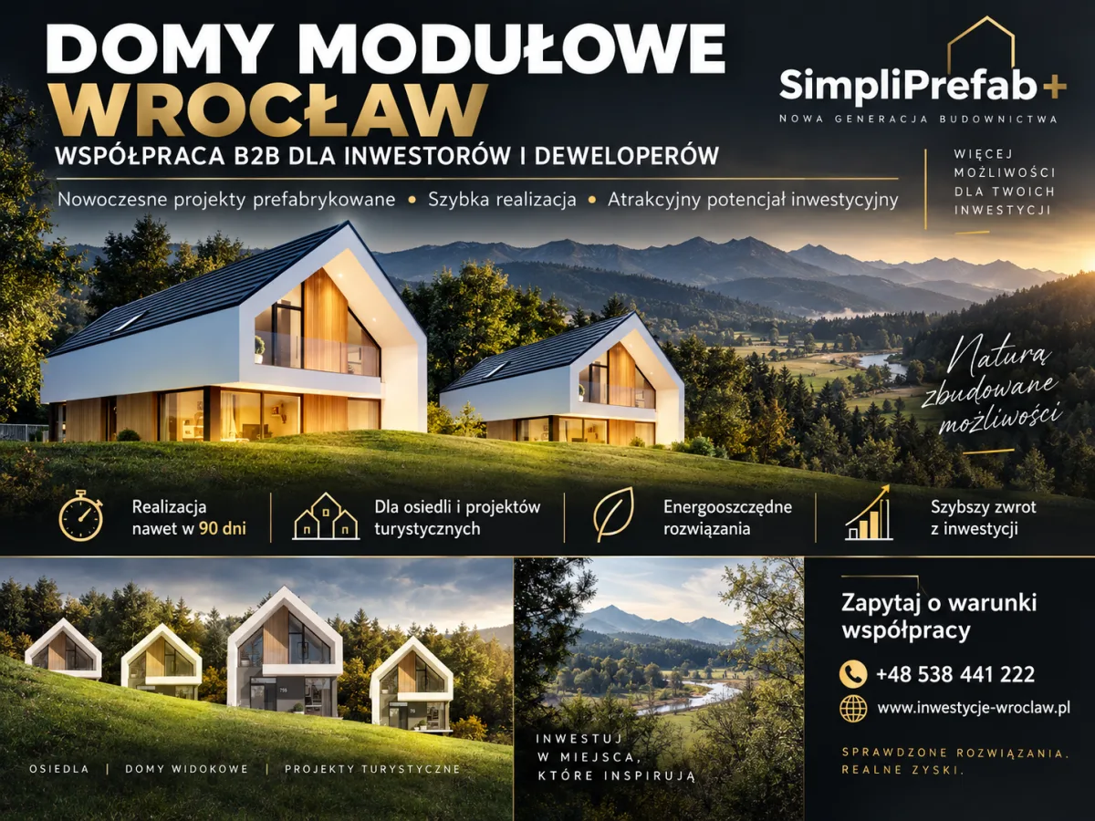 Domy modułowe Wrocław — zdjęcie 1