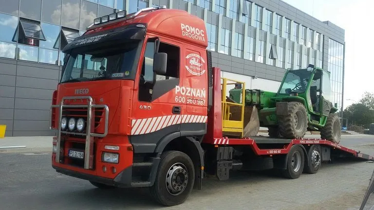 TRANSPORT CIĄGNIKÓW ROLNICZYCH POZNAN do 24t 604-999-084