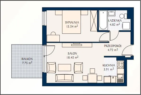 Sprzedam apartament- Poznań-Nowe Budownictwo- Stare Miasto