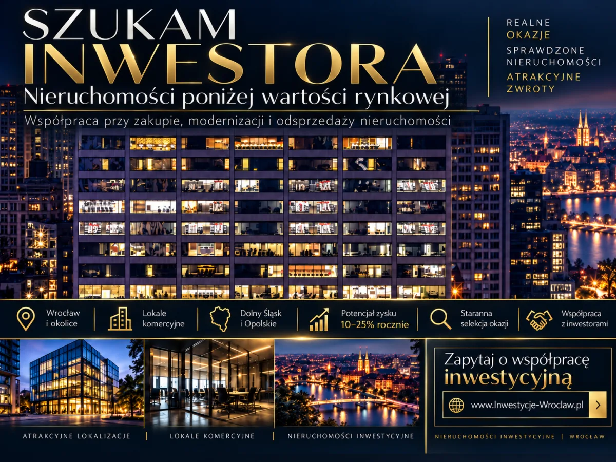 Szukam inwestora - nieruchomości poniżej wartości — zdjęcie 1